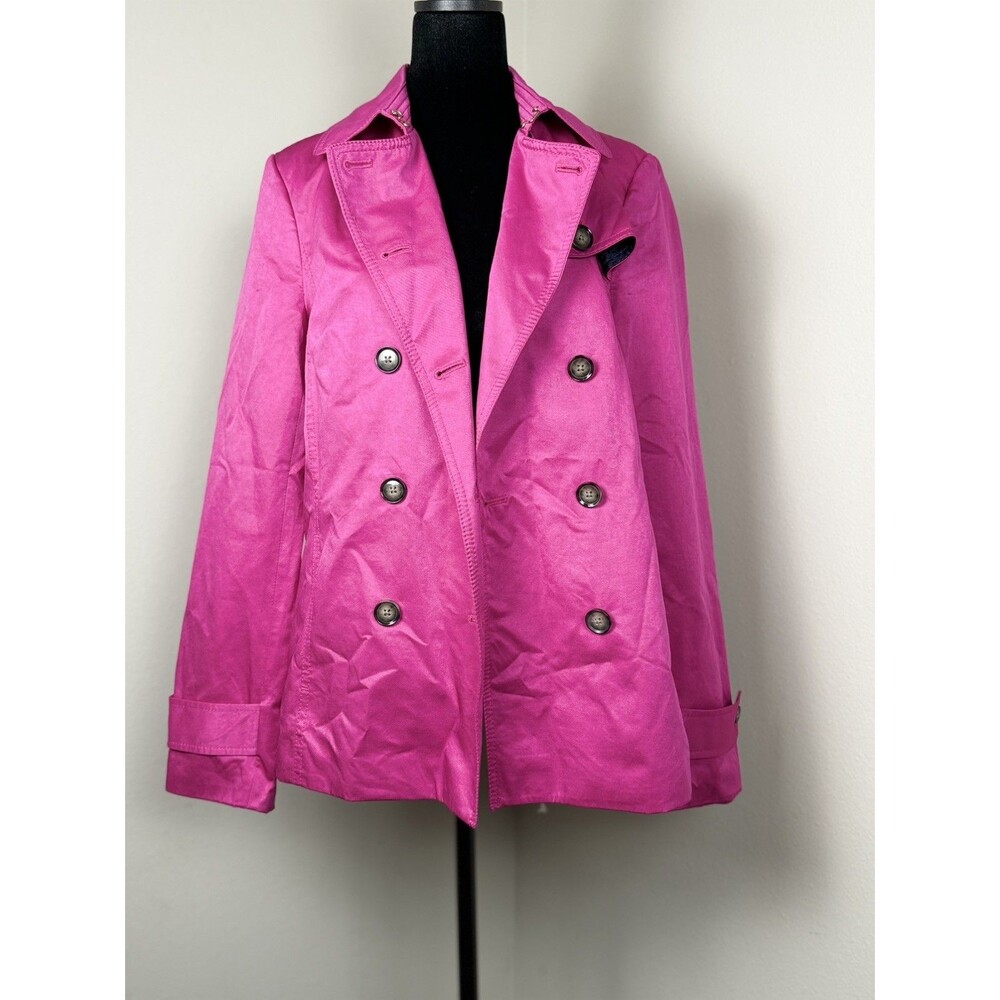 BANANA REPUBLIC Pink Tailored Jacket Size m - Picture 7 of 16